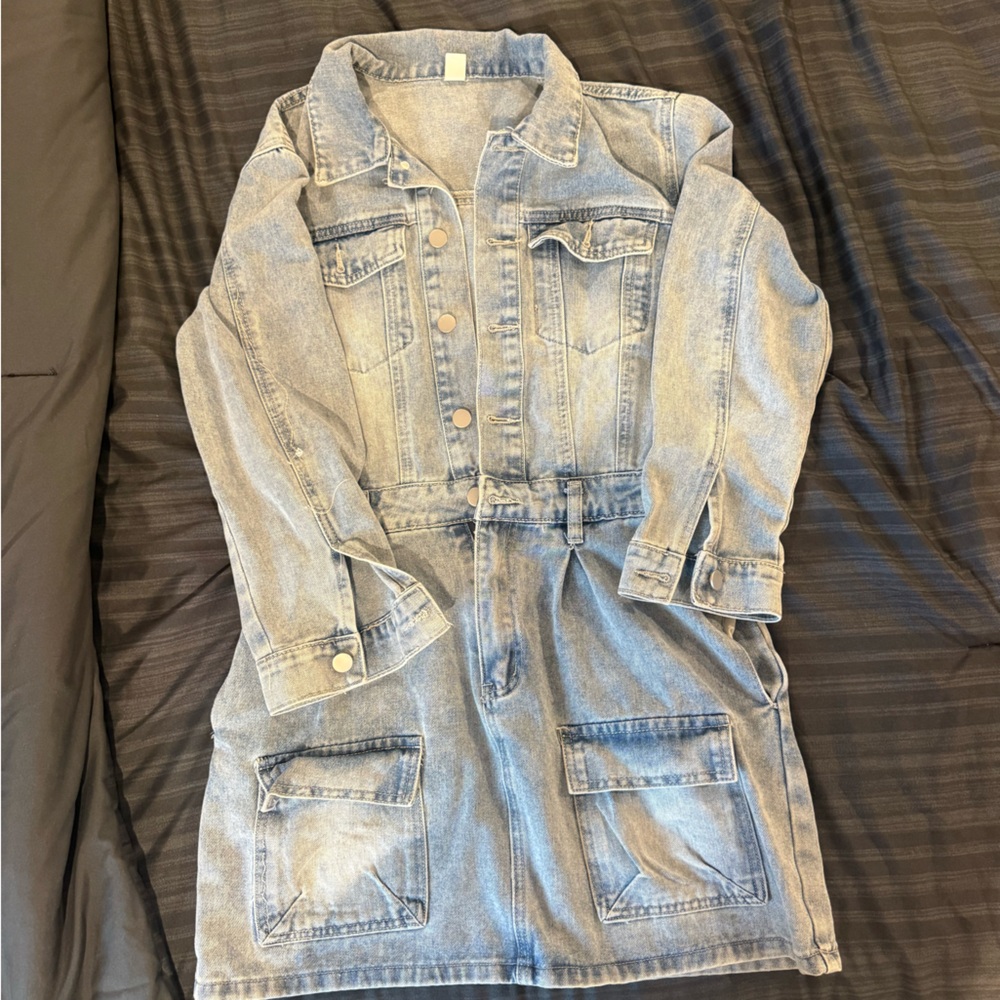 Denim Mini Dress